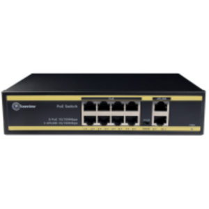 8 Port 10/100Mbps PoE switch