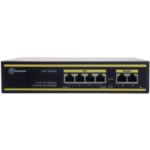 4 Port 10/100Mbps PoE switch